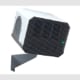 Commercial fan heater