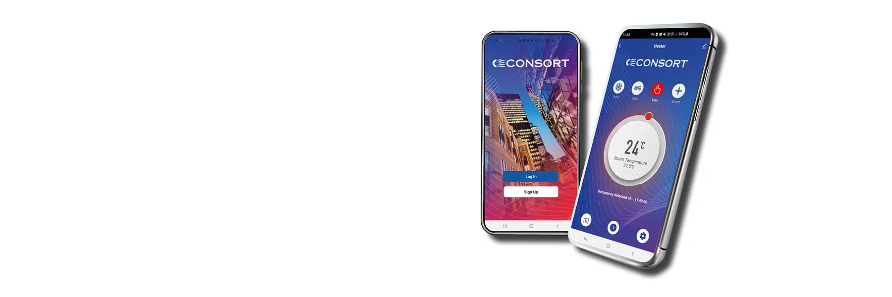 Consort Connect app home banner