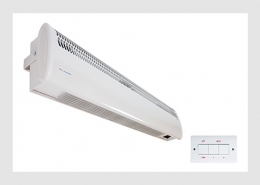 Double door air curtain