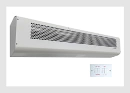 Extra wide air curtains
