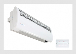 Single door air curtain